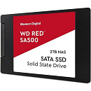 SSD WESTERN DIGITAL Red 2Тб Наличие SATA 3D NAND Скорость записи 530 Мб/сек. Скорость чтения 560 Мб/сек. 2,5" TBW 1300 Тб Время наработки на отказ 200