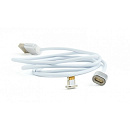 Cablexpert Кабель магнитный USB 2.0 CC-USB2-AMLMM-1M, AM/ iPhone lightning, магнитный кабель, 1м, алюминиевые разъемы, коробка