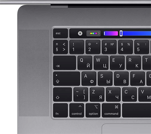 Ноутбук APPLE 16-inch MacBook Pro, T-Bar: 2.6GHz 6-core Intel Core i7, TB up to 4.5GHz, 32GB, 512GB SSD, AMD Radeon Pro 5300M - 4GB, Space Grey (mod. Z0XZ004W