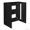Cabeus NC-12U-BK Кронштейн настенный 19" 12U, цвет черный