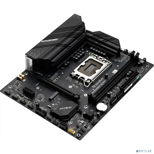 MAXSUN MS-Challenger B760M (Socket 1700, mATX, 2*DDR4, VGA/HDMI, 3*SATA3, 2*M.2, 1xPCI-E x16 /1xPCI-E x1, 2*USB 2.0, 4*USB 3.2 Gen1 , LAN 1*1G, RTL)