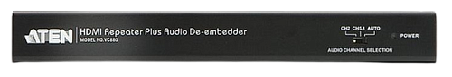 ATEN HDMI REPEATER PLUS AUDIO DE-EMBEDDER