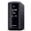 CyberPower VP700ELCD ИБП {Line-Interactive, Tower, 700VA/390W USB/RS-232/RJ11/45 (4 EURO)}