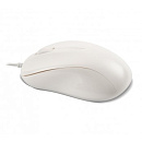 CBR CM 131c White, Мышь проводная, оптическая, USB, 1200 dpi, 3 кнопки и колесо прокрутки, ABS-пластик, возможность нанесения логотипа, длина кабеля 2