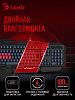 Клавиатура A4Tech Bloody B318 черный USB Multimedia for gamer LED (подставка для запястий) (B318)