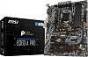 Материнская плата MSI B360-A PRO Soc-1151v2 Intel B360 4xDDR4 ATX AC`97 8ch(7.1) GbLAN+DVI+DP