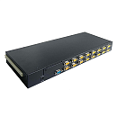 Встраиваемый 16-портовый Combo (PS/2 + USB) модуль KVM-переключателя для консолей серий Unicorn и Gemini.<br><br><b>Причина уценки: </b>Консоль полнос