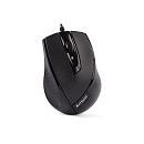 Мышь A4TECH Padless N-600X-1, черный, технология V-Track, работает на любой поверхности, 1600DPI [607631]