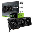 Видеокарта ASUS Bad Pack RTX5080 PRIME OC 16GB GDDR7 256bit 3xDP HDMI 3FAN RTL (PRIME-RTX5080-O16G) bp