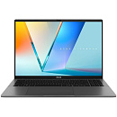 Ноутбук ASUS Vivobook S16 M3607HA-RP244 AMD Ryzen 7 260/32Gb/SSD512Gb/16"/IPS/WUXGA/1920x1200/60Hz/NoOS/Matte Gray/1.7kg (90NB16F1-M00ES0)