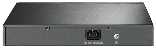 Коммутатор TP-Link 8-портовый гигабитный PoE+ , 8 гигабитных портов RJ45, 8 портов с поддержкой PoE+, поддержка 802.3af/at, бюджет PoE+ до 126 Вт, стал