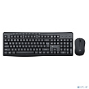 Комплект (клавиатура+мышь) Oklick 225M, USB, беспроводной, черный [1454537]