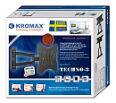 Кронштейн для телевизора Kromax TECHNO-3 серый 15"-40" макс.20кг настенный поворотно-выдвижной и наклонный