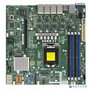 Supermicro MBD-X11SCM-LN8F-O {MB Single Socket LGA-1151/Up to 128GB/8 LAN/PCI-E 3.0 x16/6 SATA3/5x USB 3.0/1 VGA, 1 COM/2 SuperDOM}
