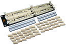 200-парный 110 кросс LANMASTER 19" 2U, блоки в комплекте