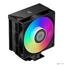 Кулер для процессора/ PCCooler RT500 Digital ARGB BK (240W, 4-pin PWM, LED temp., 152mm, Al/Cu, 5x6mm, ARGB, 1x120mm, 73.32CFM, 34.9dBA, 2200RPM, S: