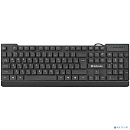 Defender Клавиатура Element HB-190 USB RU [45191] {Проводная,черный,полноразмерная}