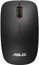 Мышь Asus WT300 RF черный оптическая (1600dpi) беспроводная USB2.0 для ноутбука (2but)