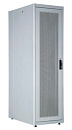 Шкаф серверный Lande DYNAmic Basic (LN-DB32U6010-LG-CKAA-F) напольный 32U 600x1000мм пер.дв.перфор. задн.дв.перфор. направл.под закл.гайки 600кг серый