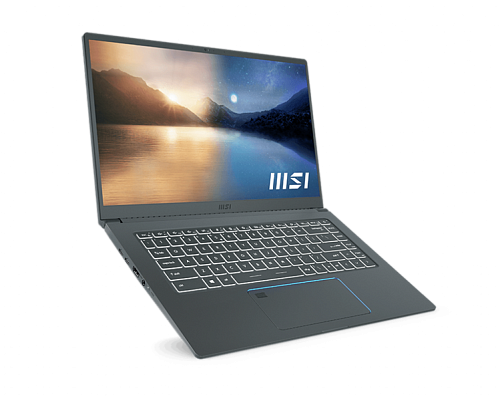 MSI Prestige 15 Intel Core i7-1185G7 3GHz,15.6" FHD (1920x1080) IPS IR AG,16Gb DDR4-3200(2),1Tb SSD,GTX 1650 4Gb GDDR6,82Wh,Kbd Bl,FPS,1.69kg,1y,Carbo