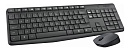 Клавиатура + мышь беспроводные 2.4G EN/RU серый MK235 920-007949 LOGITECH