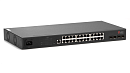 QTECH Реестр МПТ Управляемый коммутатор уровня L2 с поддержкой PoE 802.3af/at, 24 порта 10/100/1000BASE-T, 4 порта 100/1000BASE-X SFP, 100-240В AC