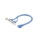 Gembird Планка в сист блок 2xUSB 3.0/20pin мат.платы (CC-USB3-RECEPTACLE)