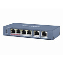 HIKVISION DS-3E0106HP-E 4 RJ45 100M PoE с грозозащитой 6кВ