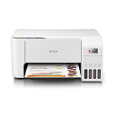 МФУ струйное Epson L3216, A4, цветная печать, 5 стр/мин, 5760x1440 dpi, USB/СНПЧ, белый корпус (C11CJ68518)