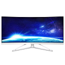 34" Philips 349X7FJEW изогнутый*1800 3440x1440 100Гц VA W-LED 21:9 4ms(GtG) HDMI 1.4 HDMI 2.0 DP 4*USB3.0 100M:1 3000:1 178/178 300cd Tilt HAS Speaker