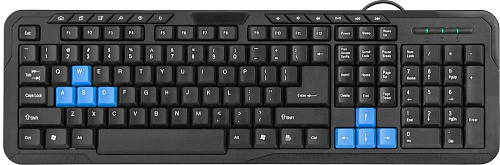 Клавиатура USB #1 HM-430 RU BLACK 45430 DEFENDER