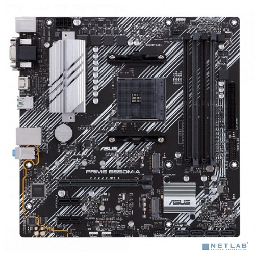 PRIME B550M-A AM4 microATX 4xDDR4 PCIEx16 2xPCIEx1 2xM.2 VGA DVI HDMI GLAN RTL {10}