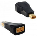 ORIENT Адаптер C314, Mini DisplayPort M -> VGA 15F, черный (30314)