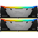 Модуль памяти Kingston 16GB DDR4 3600 FURY Renegade RGB Black XMP Non-ECC Unbuffered DIMM (Kit 2*8gb) 1RX8 16-20-20 1.35V 288-pin 8Gbit
