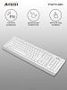 Клавиатура A4Tech Fstyler FKS10 белый/серый USB (FKS10 WHITE)