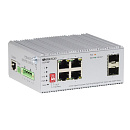 Коммутатор ORIGO OI3106P/60W/A1A Промышленный управляемый L2
PoE-коммутатор 4x1000Base-T PoE+,
2x1000Base-X SFP, PoE-бюджет 60 Вт