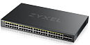 Коммутатор L2 коммутатор PoE+ Zyxel NebulaFlex Pro GS2220-50HP, rack 19", 44xGE PoE+, 4xCombo (SFP/RJ-45 PoE+), 2xSFP, бюджет PoE 375 Вт