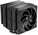 Кулер для процессора PCCooler RZ620 BK, 2x120mm FAN, 6 HEAT PIPES, 4-PIN PWM, 500-2200 RPM, 32 DBA, FDB BEARING, LGA 1851/1700/1200/115X, AMD AM5/AM4