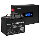 Комплект ИБП EX295992RUS + батарея 33Aч EX282974RUS 1шт (инвертор, синус, для котла, PF=1, настенный) ExeGate IdealSine SR-600.LCD.2SH <600VA/600W, чи
