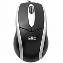 CBR CM 101 Black USB, Мышь 1200dpi, офисн.