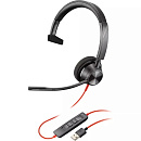 Гарнитура проводная/ Blackwire 3310, BW3310 USB-A