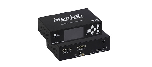 Тестер MuxLab [500830] HDMI 2.0/3G-SDI (генератор сигналов), Поддержка до 4K/60, HDCP, EDID