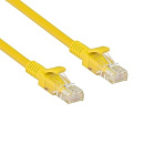 Exegate EX282031RUS Патч-корд Exegate UTP-RJ45-RJ45-5e-5M-YL, UTP, cat.5e, 5м, желтый