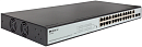 Коммутатор ORIGO Настраиваемый L2 PoE-коммутатор, 24x100Base-TX PoE, 2xCombo 1000Base-T/SFP, PoE-бюджет 280 Вт, комплект для установки в 19" стойку