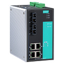Управляемый коммутатор 4 x 10/100BaseTX, 2 x 100BaseFX (многомодовое оптоволокно) с функцией Power Over Ethernet (PoE), с расширенным диапазоном темпе
