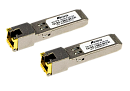Промышленный Gigabit Ethernet медный SFP-модуль, 10/100/1000Mbps, RJ45, 100 м