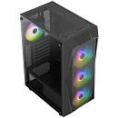 Корпус AEROCOOL MIDITOWER FALCON-G-BK-V2