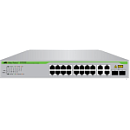Коммутатор Allied Telesis 16 Port Fast Ethernet WebSmart Switch with 4 uplink ports (2 x 10/100/1000T and 2 x SFP-10/100/1000T Combo ports)