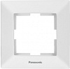 Рамка Panasonic Arkedia WMTF08012WH-RU декоративная 1x пластик белый (упак.:1шт)