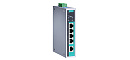 Коммутатор 4 x PoE/PoE+ 10/100/1000BaseTX, 1 x 10/100/1000BaseT, с расширенным диапазоном температур.
